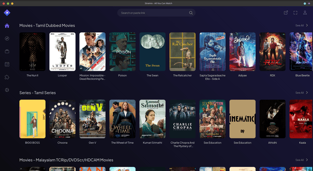 Mediafusion Streamio